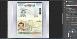 دانلود لایه باز پاسپورت کانادا