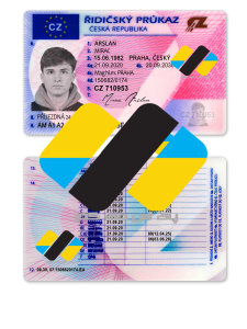 دانلود لایه باز گواهینامه رانندگی جمهوری چک