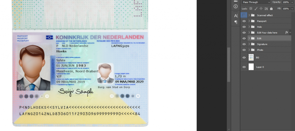 ورژن جدید پاسپورت هلند