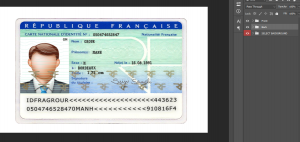 لایه باز آیدی کارت جدید فرانسه