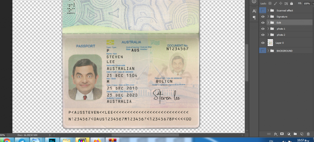 لایه باز پاسپورت جدید استرالیا