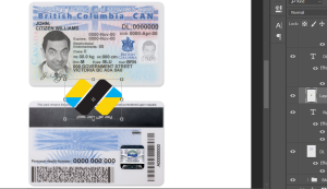 لایه باز گواهینامه ایالت بریتیش کلمبیا کانادا CANADA BRITISH COLUMBIA