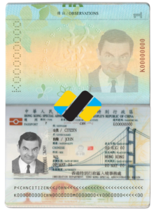 دانلود لایه باز پاسپورت هنگ کنگ