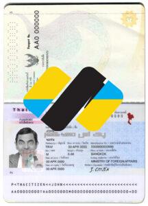 دانلود لایه باز پاسپورت تایلند