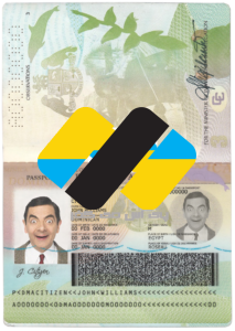 دانلود لایه باز پاسپورت دومینیکا