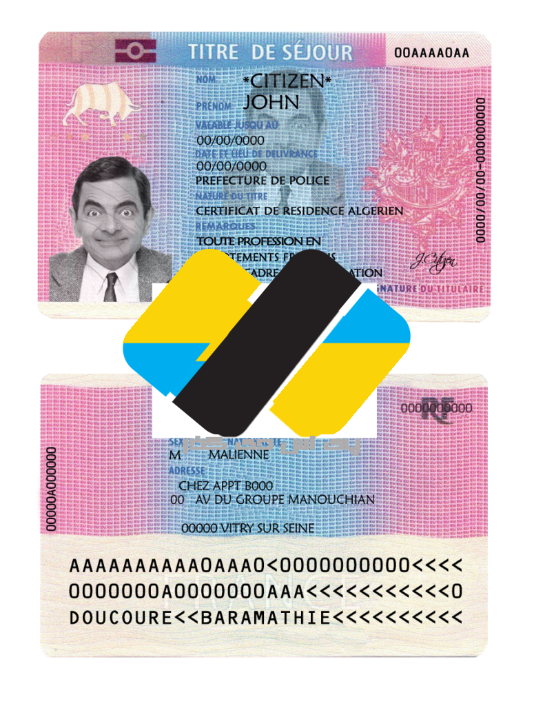 France residence permit با کارت اقامت فرانسه