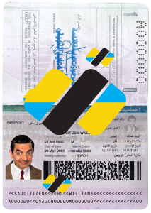 دانلود لایه باز پاسپورت عربستان سعودی