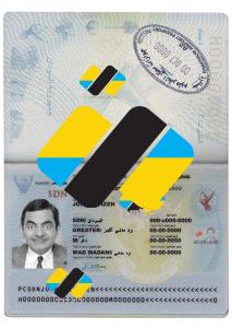 دانلود لایه باز پاسپورت سودان