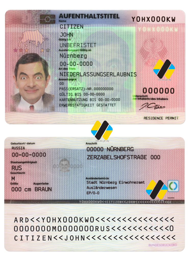 download new version id card(resident card) germany | دانلود ورژن جدید آیدی کارت (کارت اقامت) آلمان